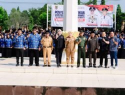 Bupati Ratna Machmud Lantik 3.183 PPPK Paruh Waktu dan Salurkan Bantuan Ambulans