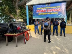 OPERASI LILIN SELIGI 2025: DITPOLAIRUD POLDA KEPRI DIRIKAN POSKO BANSAR UNTUK MASYARAKAT DAN WISATAWAN