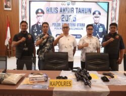 Aksi Brutal ASN RS Polri Tebing Tinggi,Tabrak Lampu Hias Natal Hingga Insiden Berdarah di Simalungun