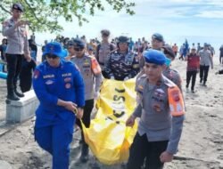 Polisi dan Tim SAR Temukan Jenazah Korban Terjun Payung Pangandaran di Hari ke – 4 Pencarian