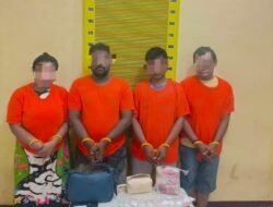 Bongkar Jaringan Sabu di Kampung Baru, Polda Sumut Amankan 4 Pelaku dan 1 Kg Narkotika