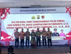 Kenal Pamit Direskrimsus Polda Sumsel, Bupati OKU Sampaikan Apresiasi dan Dukungan