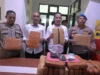 Press Release Satres Narkoba Polres Labusel Ungkap 27,869 Gram Ganja, Satu Buruh Asal Padang Ditangkap