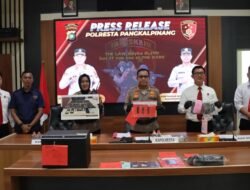 Polresta Pangkalpinang Ungkap Modus Baru Peredaran Narkoba Cair Dalam Pod Vape
