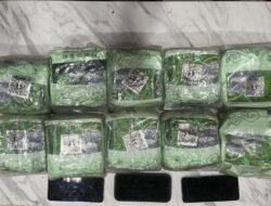 Polda Lampung Gagalkan Penyelundupan 10,63 Kg Sabu Asal Aceh Tujuan Pulau Jawa