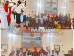 Sebanyak 170 Peserta Terima Sakramen Krisma di Gereja Katolik St. Agustinus Nawaripi