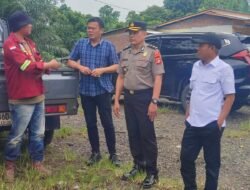 Polres Bersama Pemda Lakukan Peninjauan Kegiatan Perbaikan Jalan Lintas Nasional