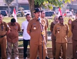 Bupati Aceh Tamiang Pimpin Apel Akbar 2026: “Kita Tidak Boleh Terpuruk Terlalu Lama!”