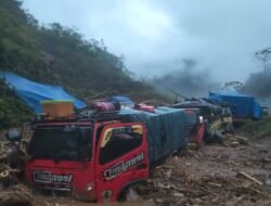 Longsor di Kabupaten Yalimo, Jalur Trans-Papua Jayapura–Wamena Terputus, Satu Unit Truk Hanyut