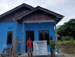 Pembangunan 10 Unit Rumah Sudah Rampung