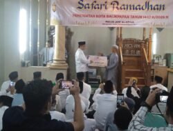 Safari Ramadan di Batu Ampar, Pemkot Balikpapan Dorong Spirit Kepedulian dan Tanggung Jawab Sosial.