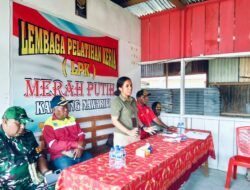 Masyarakat Kamoro Hiripau Ikut Pelatihan Welder di LPK Merah Putih Nawaripi