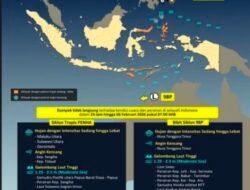BMKG: Waspasai Hujan Lebat pada 15-21 Februari karena Monsun Asia