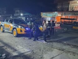 Aksi Pendulang Palang Pertigaan Gorong-Gorong Timika Berujung Anarkis, Polisi Tembakkan Gas Air Mata