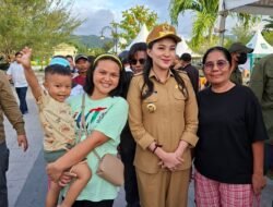 Gubernur Sherly Laos Sambangi Kampoeng Ramadhan Sofifi, Borong Kuliner untuk Warga