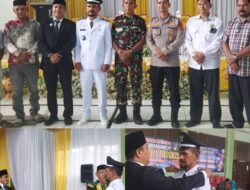 Camat Jeunieb Lantik A. Wahab sebagai Keuchik Lheue Simpang Periode 2026-2031