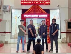 Polisi Tangkap Pencuri Material Kantor Pemkab Empat Lawang Saat Kabur ke Jambi