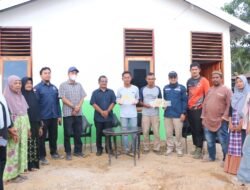 Warga Terdampak Bencana Di Kampung Dalam Terima Kunci Huntap