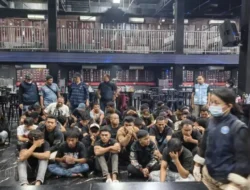 Komitmen Perangi Narkoba, Kepala BNNP Sumut Pimpin Razia Skala Besar di THM Blue Night Langkat