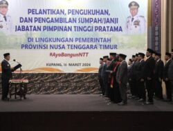 Emanuel Melkiades Laka Lena Rombak Birokrasi Pemprov NTT, 23 Pejabat Eselon II Dilantik dan 12 Dikukuhkan