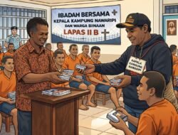 Sentuhan Paskah di Balik Jeruji: Ketua APDESI bersama CMN Nyalakan Harapan Baru bagi Warga Binaan