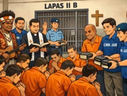 Sentuhan Paskah di Balik Jeruji: Ketua APDESI bersama CMN Nyalakan Harapan Baru bagi Warga Binaan