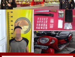 Dikejar Polisi Saat Patroli, Pengedar Sabu di OKU Timur Buang Barang Bukti