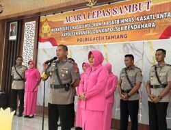 AKP Hendra Sukmana SH Resmi Jabat Kasat Lantas Polres Aceh Tamiang