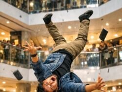 Pengunjung di Carefur Kota Medan Diduga Tewas Jatuh Dari Lantai Empat