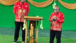 Wabup Emanuel Kemong Ajak Masyarakat Bersatu,4 Tahun Kedepan Kepemimpinan Siap Tuntaskan Visi Mimika Maju