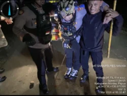 Dua Kelompok Warga Saling Serang di Jalan Kesehatan Dalam Timika, Tiga Personil Polisi Kena Panah