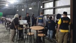 Razia Gabungan BNNK Sergai Berhasil Amankan 50 Pengguna Narkoba di THM