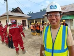 Perkuat Budaya K3, Foreman PT.WIKA Gelar Safety Briefing di Aceh Tamiang