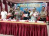 Polres Barito Timur Ungkap Jaringan Narkoba, Amankan Tiga Tersangka dan Barbuk  97,8 Gram Sabu