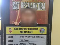 Polres PALI Ringkus Dua Pengedar Ekstasi di Dusun IV Desa Raja