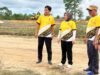 Bupati dan Wakil Bupati Kotawaringin Barat, Tnjau Area Porprov Kalimantan Tengah 2026