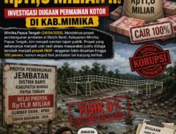 Dugaan Proyek Rp11,8 Miliar Mandek, Pembangunan Jembatan di Mimika Disorot Publik