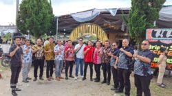 Rombongan Dit Intelkam Polda Sumut Hadiri Pernikahan Briptu Samuel Deopin Saragih dan Efri Elsridayani Purba