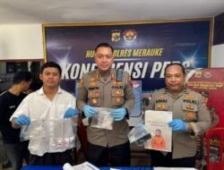 Simpan Sabu di Area Alat Vital, Perempuan di Merauke Ditangkap Polisi