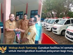 RSUD Muda Sedia Terima Bantuan Ambulans Kemenkes RI untuk Pemulihan Pasca-Banjir