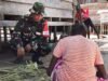 Kemanunggalan TNI dan Rakyat Terjalin Hangat di Lokasi TMMD 