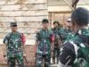 Danrem 042/Gapu Tinjau Langsung Progres TMMD Ke-128 Kodim 0420/Sarko Di Desa Seko Besar