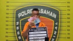 POLRES ASAHAN UNGKAP KASUS PEREDARAN UANG PALSU DI KISARAN