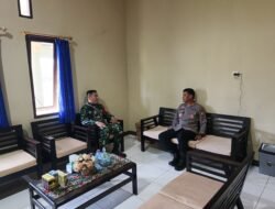 Perkuat Sinergitas, Kapolres Mamberamo Tengah Terima Kunjungan Dandim 1702/Jayawijaya