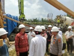 AKBP Muliadi Dampingi Dampingi Bupati Armia di Agenda Groundbreaking Masjid Agung Aceh Tamiang