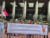Aksi Jilid II di KPK : Massa Minta Kadis PUTR Asahan Diperiksa, 8 Proyek Rugikan Negara