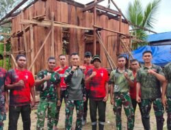Prajurit Yonif TP 820/DAAI Bangga Terlibat dalam TMMD ke-128 Kodim 1710/Mimika