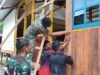 Satgas TMMD Kodim 1710/Mimika Mulai Pemasangan Dinding Gereja Santo Klemenst