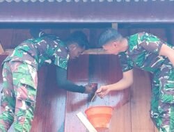 Rumah Nikodemus Awaiti Mulai Dicat, Progres Pembangunan Semakin Nyata