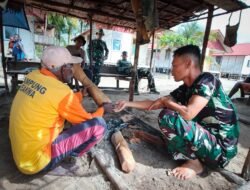 Dengan Komunikasi Sosial, Satgas TMMD Pererat Kebersamaan dengan Masyarakat